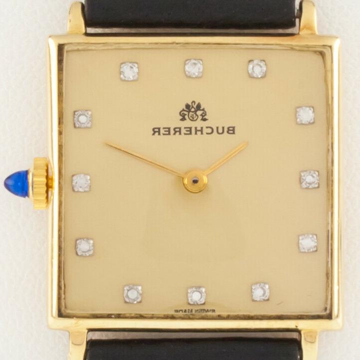 18k oro uomo mano avvolgimento orologio w