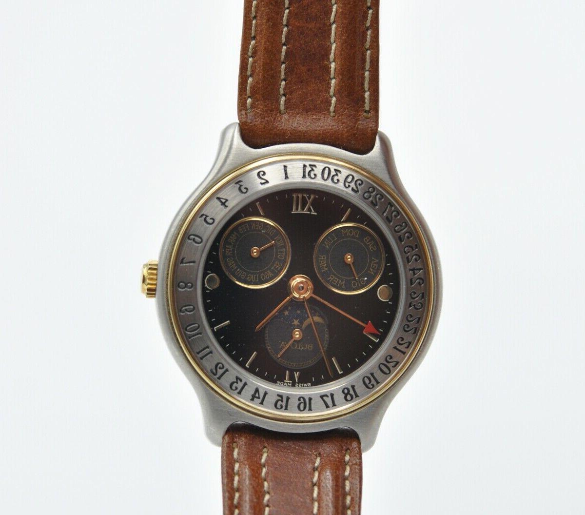 1993 lady s triple calendar and moon