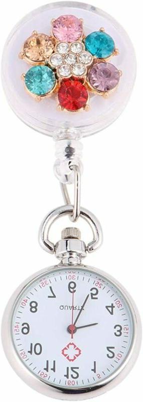 1pc infermiera orologio da tasca con spilla