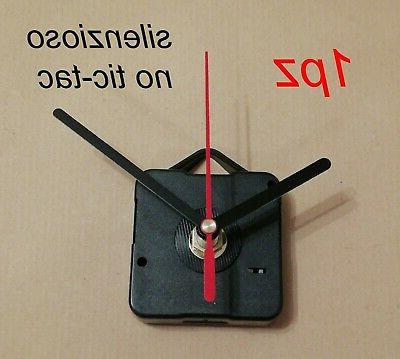 1pz meccanismo orologio silenzioso parete muro quarzo