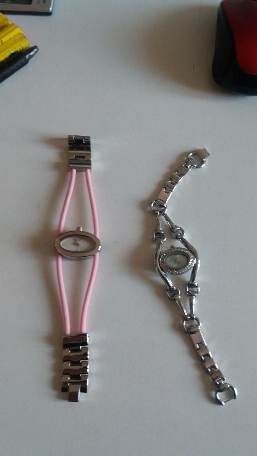 2 orologi donna bracciale acciaio 15 euro