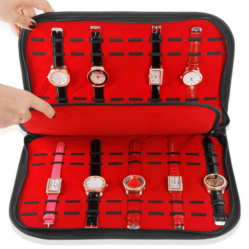 20 slot grids custodia per orologi con