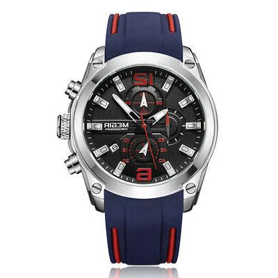 2063 cronografo luminoso multifunzione 3atm orologio sportiv