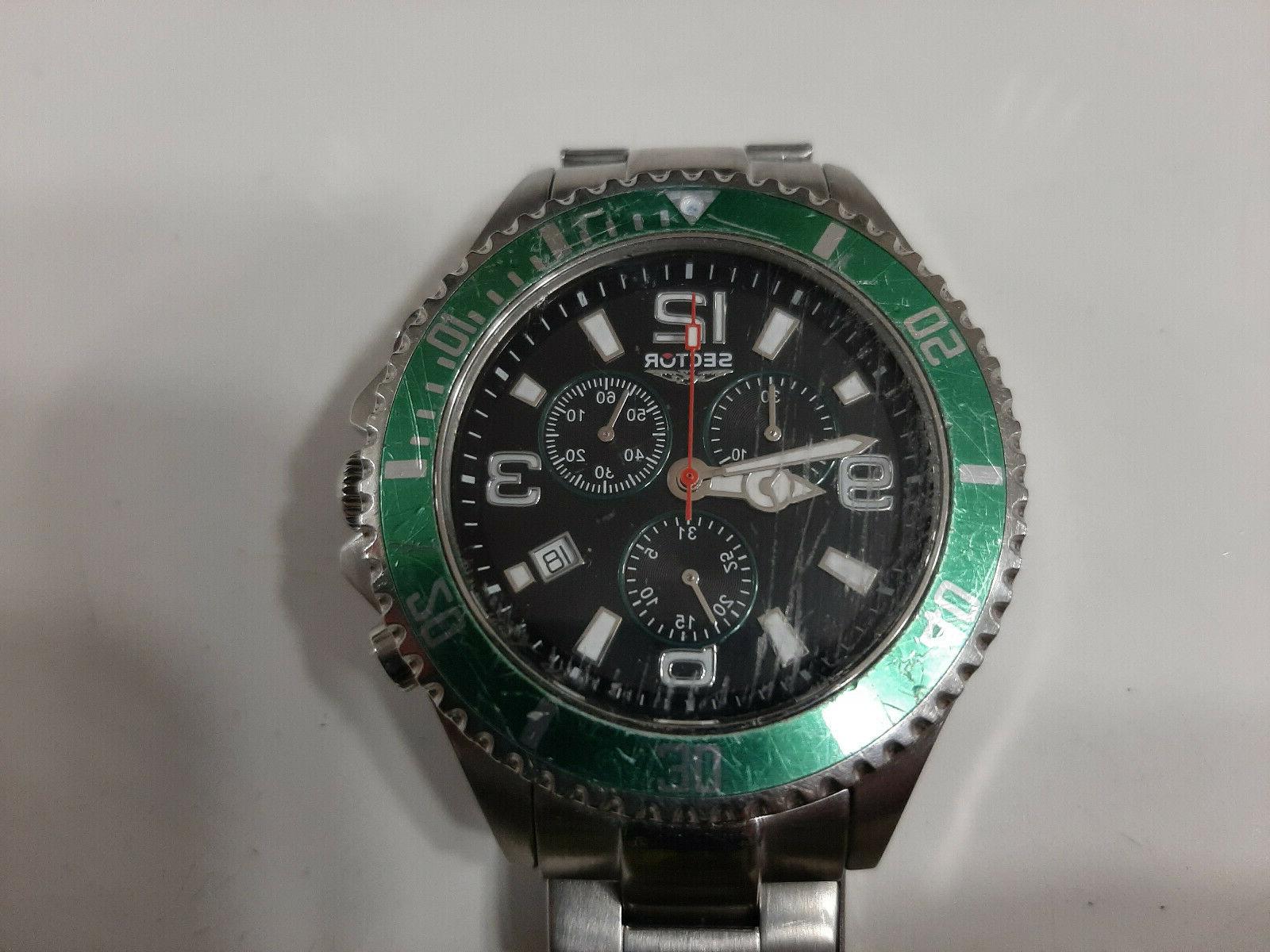 230 orologio cronografo uomo chrono quartz batteria