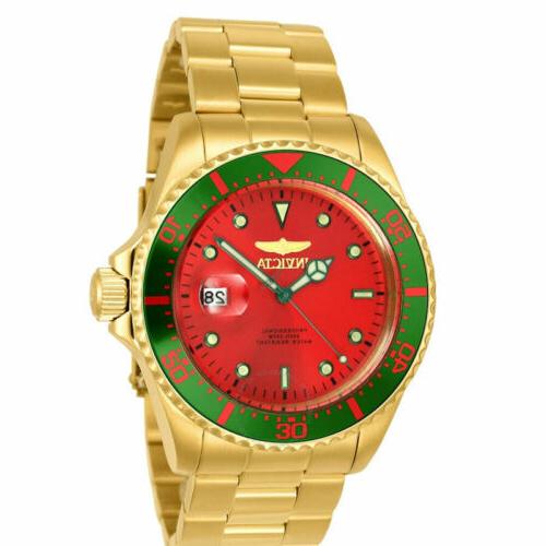 23397 pro diver data rosso quadrante verde
