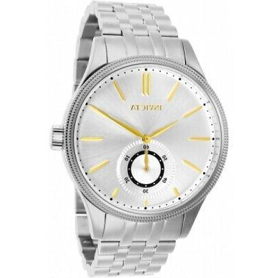 25219 42mm vintage quarzo acciaio inox color