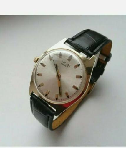 2609 placcato oro au 20 vintage orologio