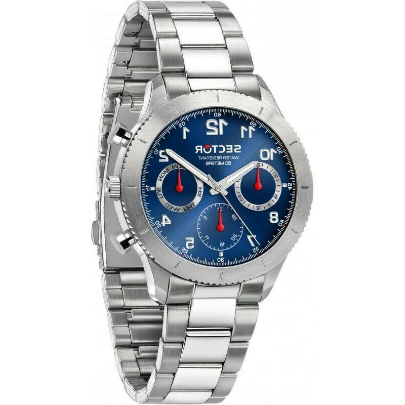 270 orologio uomo r3253578016 acciaio blu list