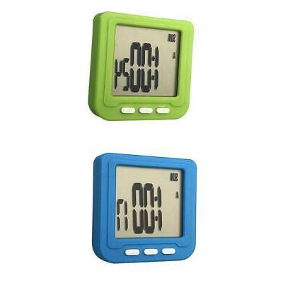 2pcs piccola sveglia senza zecche orologio da