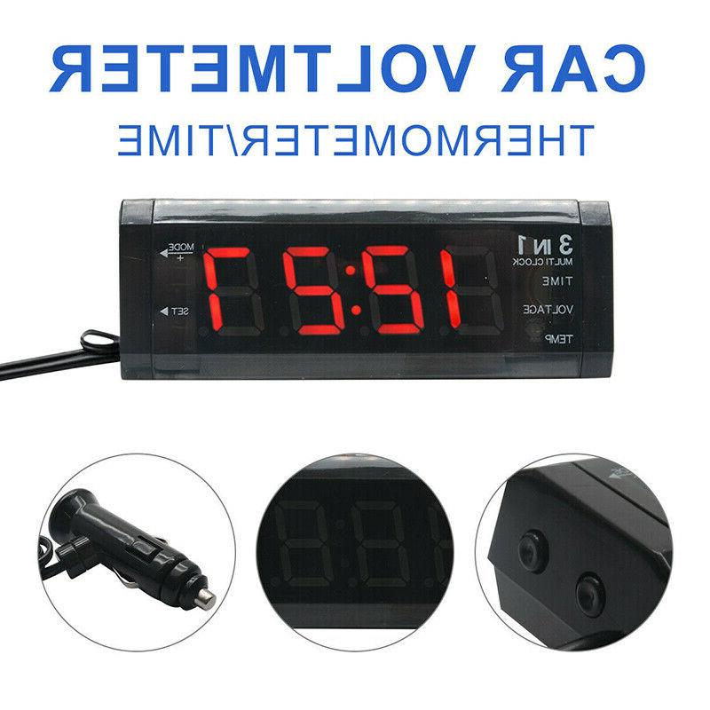 3 in 1 portatile 12v auto termometro