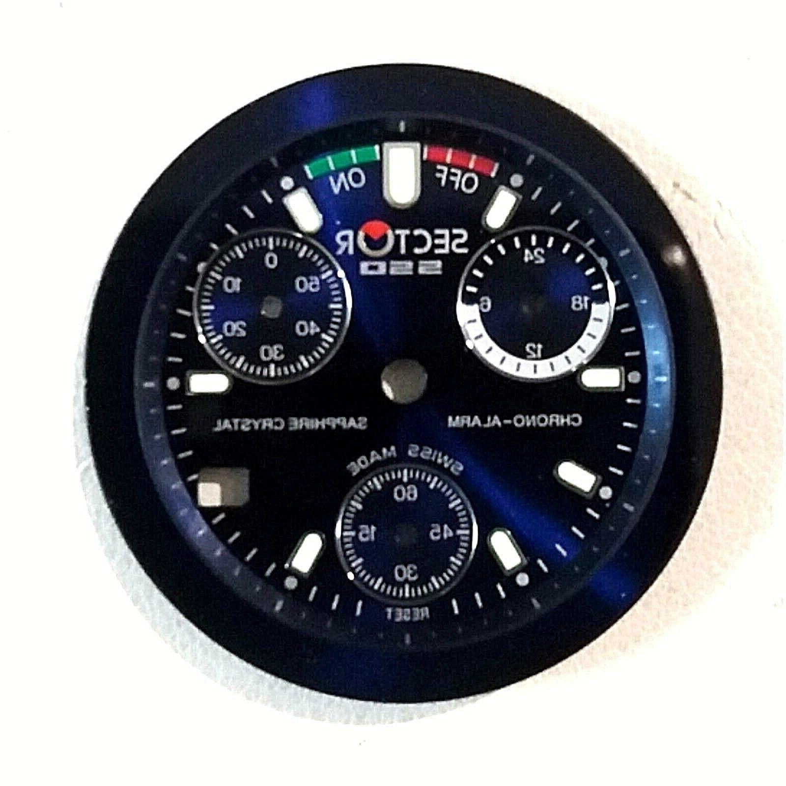 550 quadrante crono allarm blu nuovo