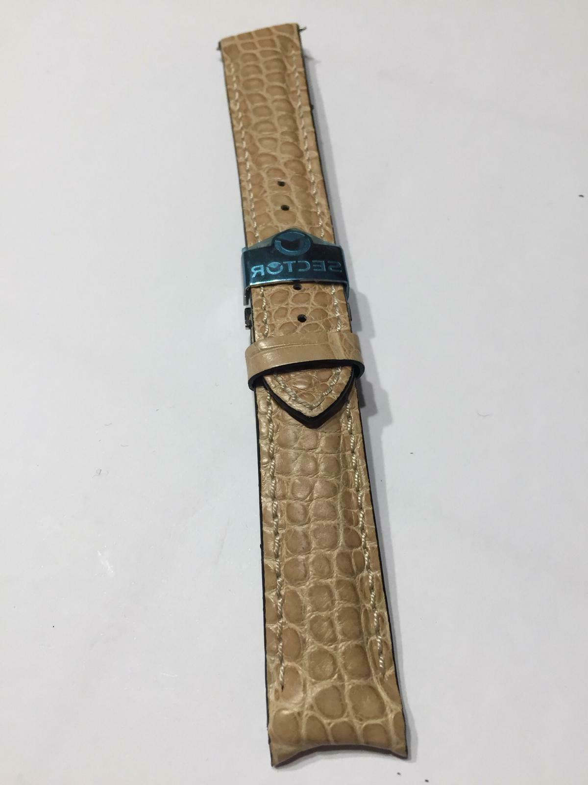 850 beige strap 20mm rubber leather