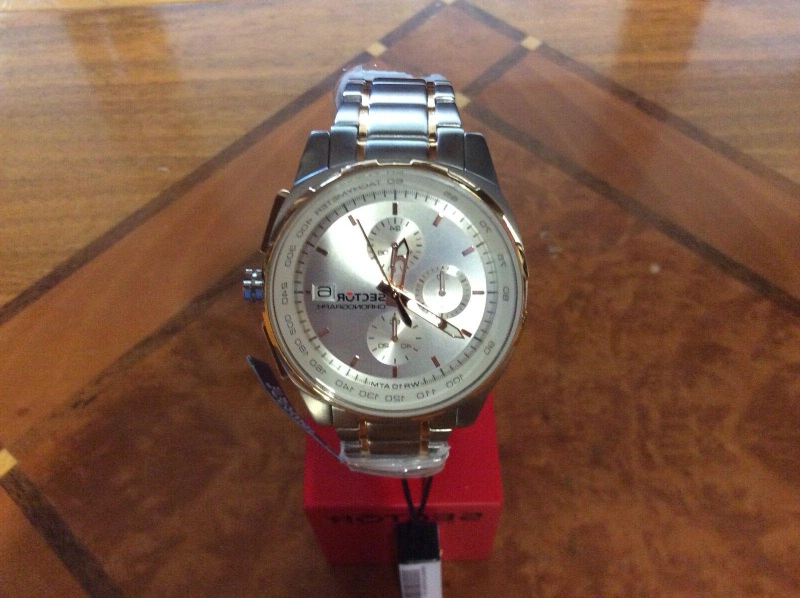 890 orologio uomo acciaio con cronografo e