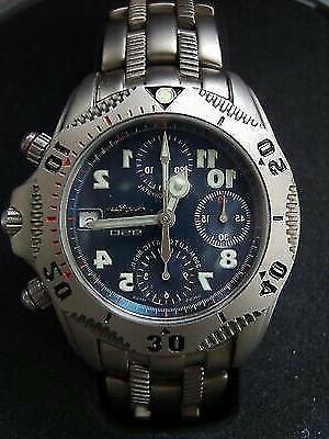 950 cronografo grigio originale titanio automatico