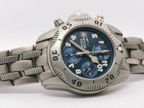 950 titanium cronografo vetro zaffiro 300 mt