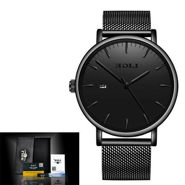 9967 orologio per uomo total black bracciale