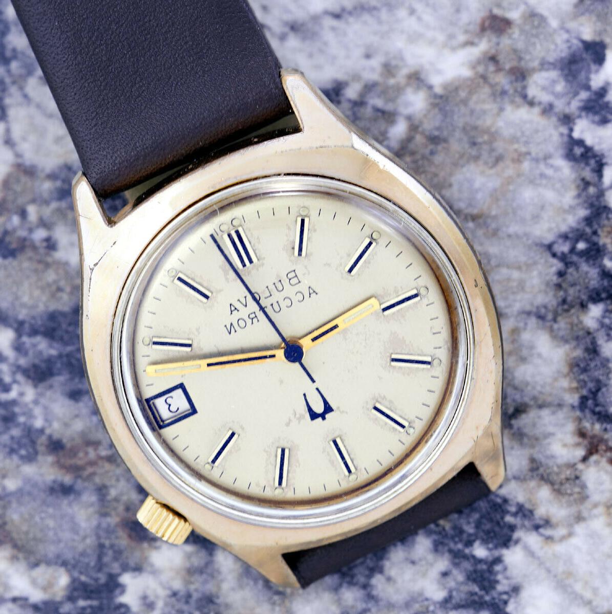 accutron orologio ca1796 svizzero elettrico 8 gioiello
