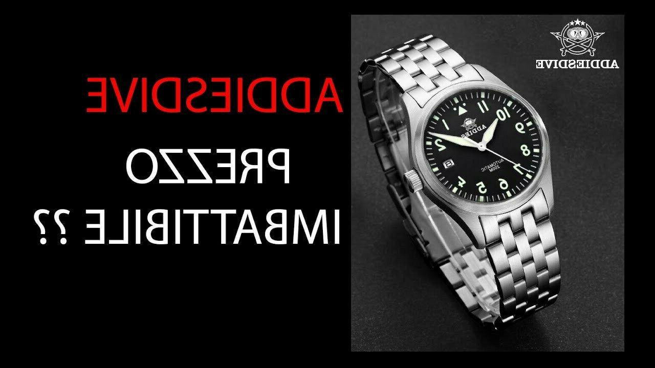 addiesdive automatico uomo nh35 subacqueo 200m vetro