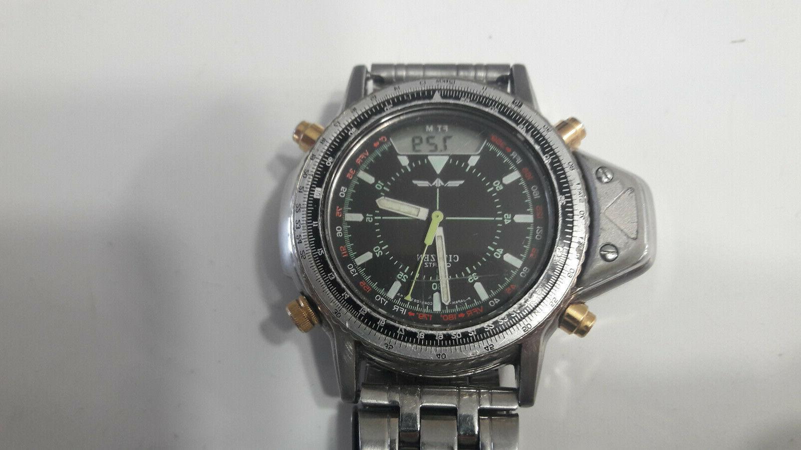 aerochron vintage orologio uomo ref c046 088522