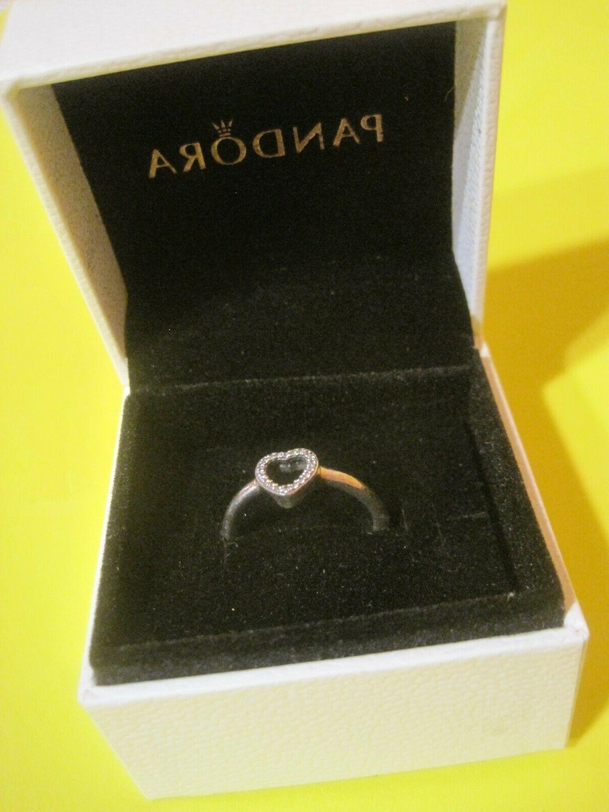 anello pandora splendido cuore usato