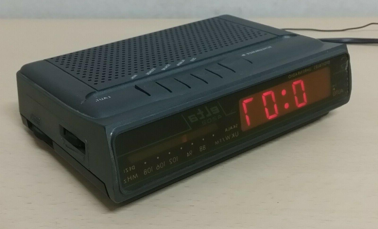 antichi piccolo radio sveglia radiosveglia orologio da