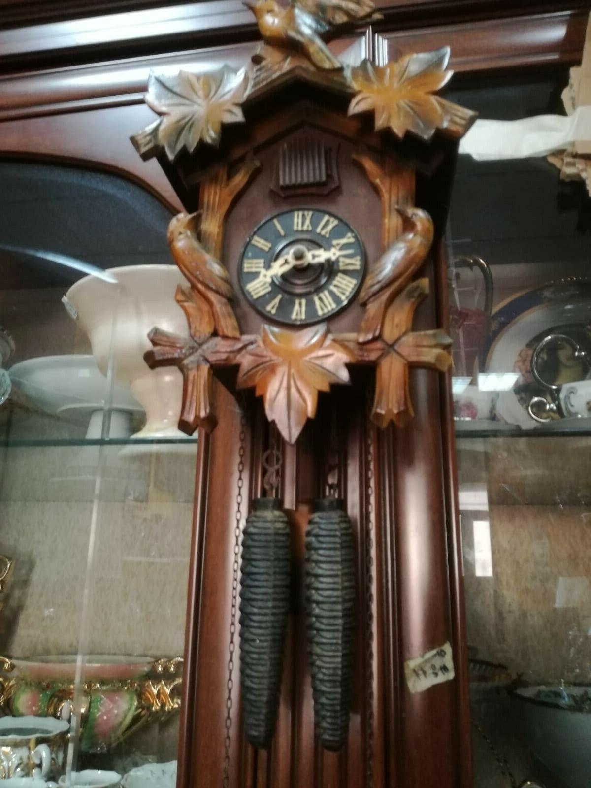 antico orologio a cucu perfetto funzionante