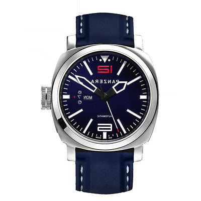 aquamarine automatico acciaio diver blu silicone zaffiro