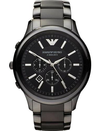 ar1451 ceramica orologio 47 mm uomo autentico