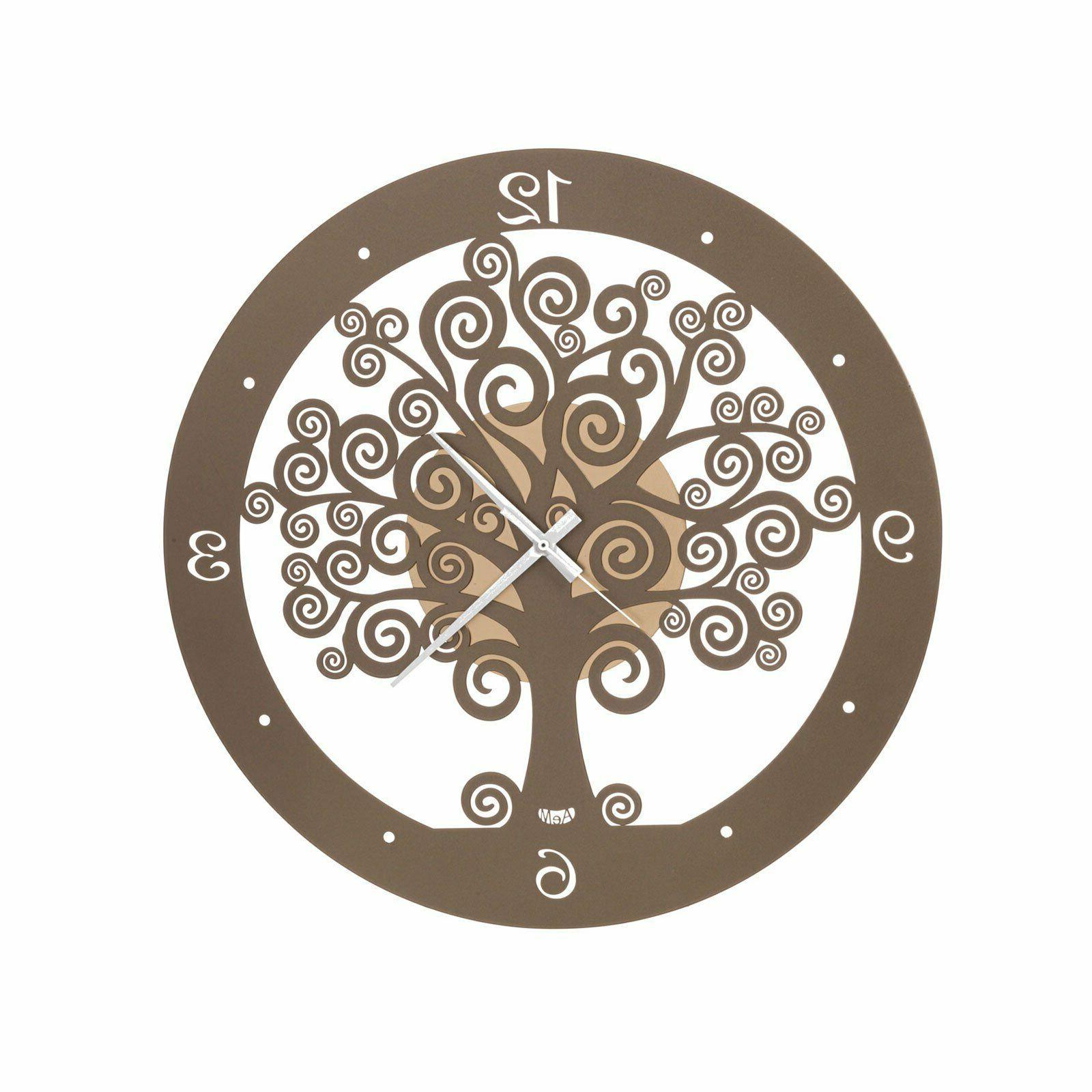 arti and mestieri orologio da parete albero