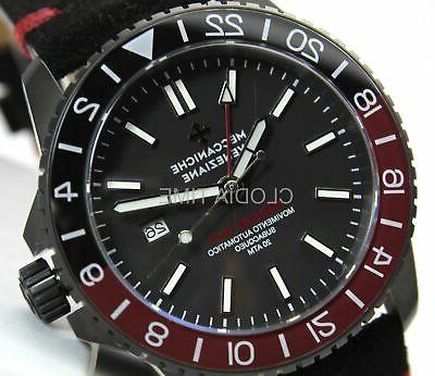 automatico nereide gmt acciaio nero 1305012