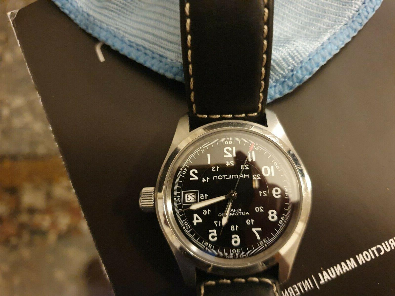 automatico originale hamilton khaki field 38 mm