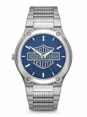 b orologio uomo harley davidson acciaio moto
