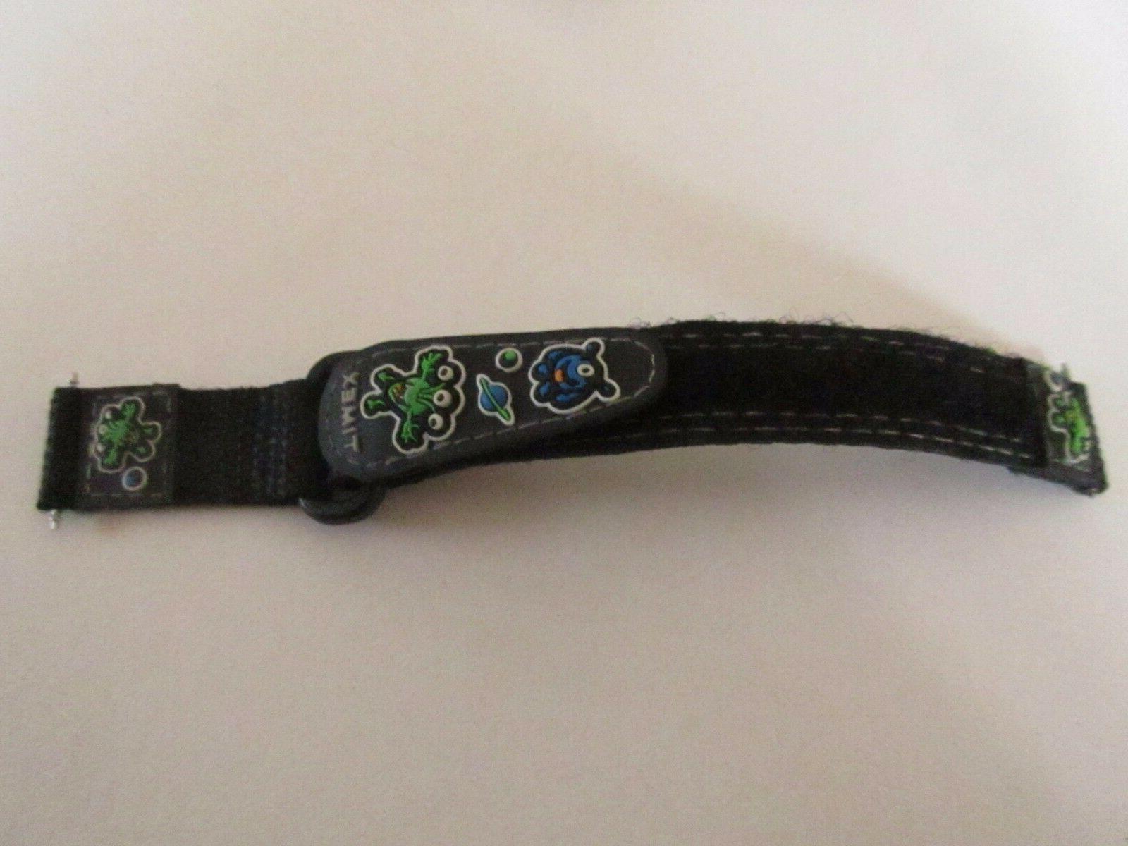 bambini nero cinghia 16mm cinturino orologio spazio