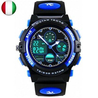 bambini orologi digitali analogici per ragazzi childrens
