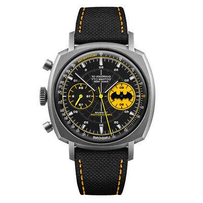batman cronografo ibrido meccanico quarzo titanio cordura