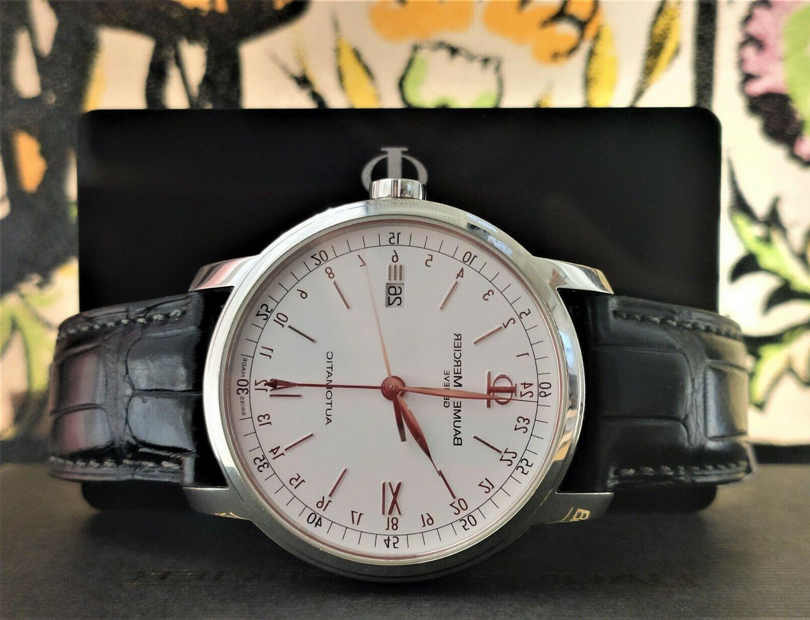 baume et mercier classima xl gmt full