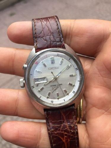 bell matic svegliarino vintage watch steel