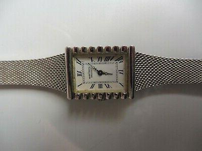 bella vecchio orologio da polso 835 argento