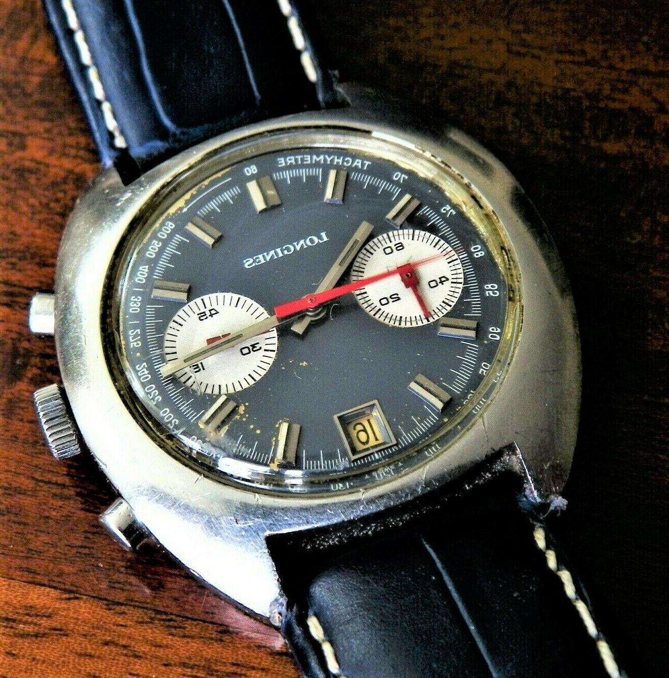 big cronografo militare francese diver valjoux 7734