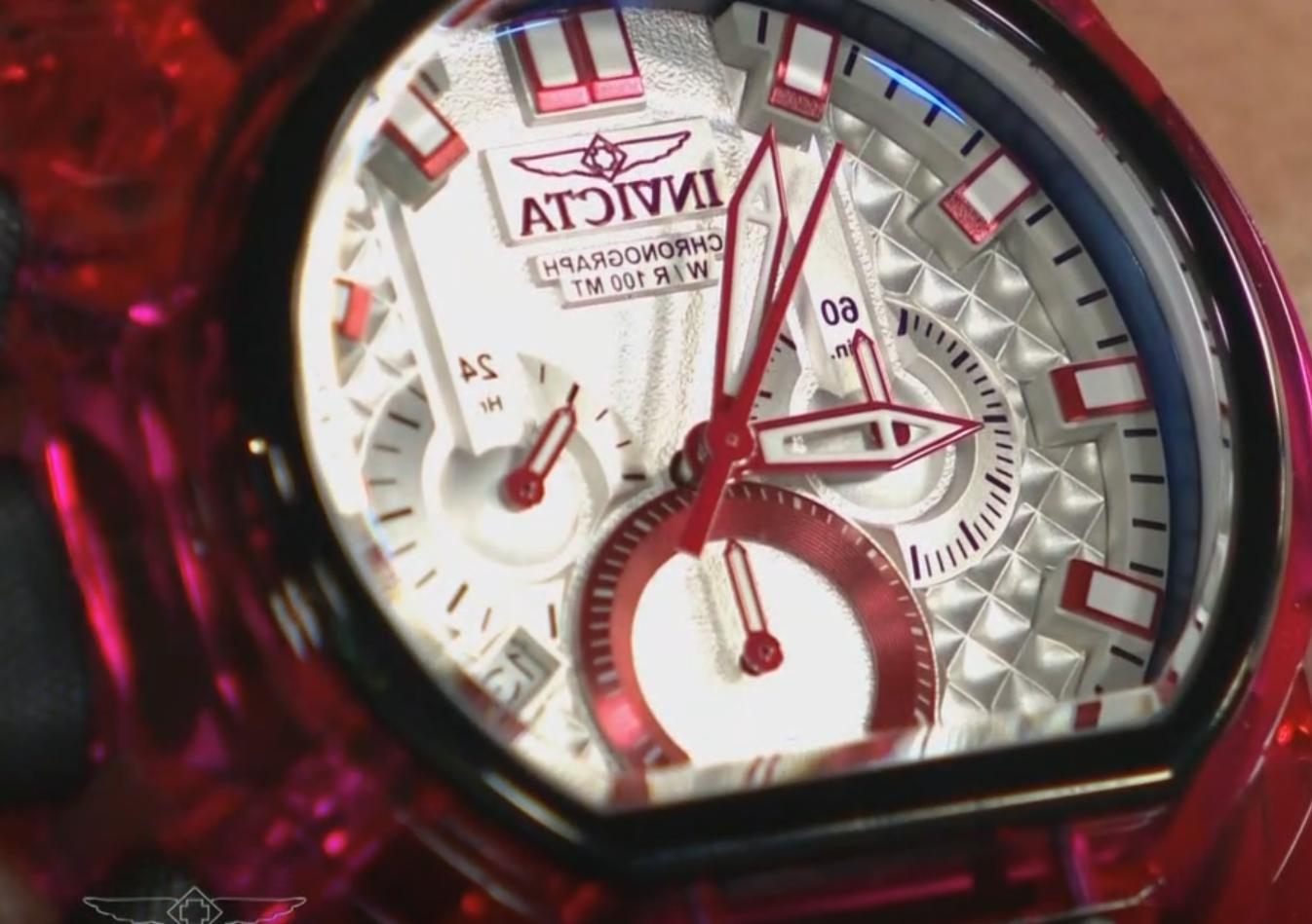 bolt zeus magnum rosso nero anatomia cronografo