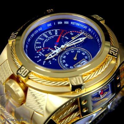 bolt zeus tria gold plated steel blue