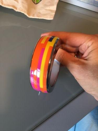 bracciale acciaio multicolore