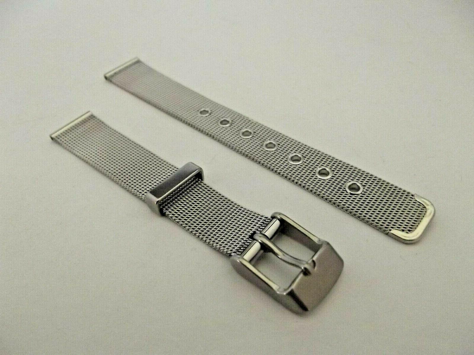 bracciale acciaio orologi maglia milano mesh donna