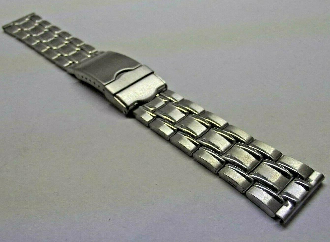 bracciale acciaio satinato e lucido watch band