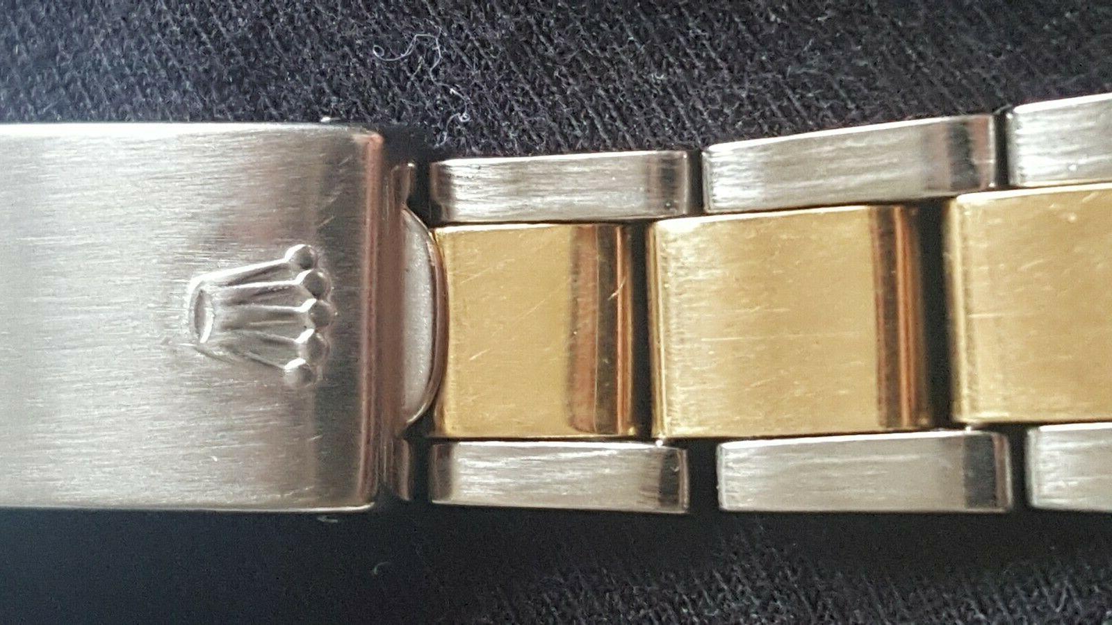 bracciale originale donna acciaio oro 1970 75