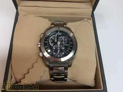 brightz titanio scatola usato cinetico orologio da