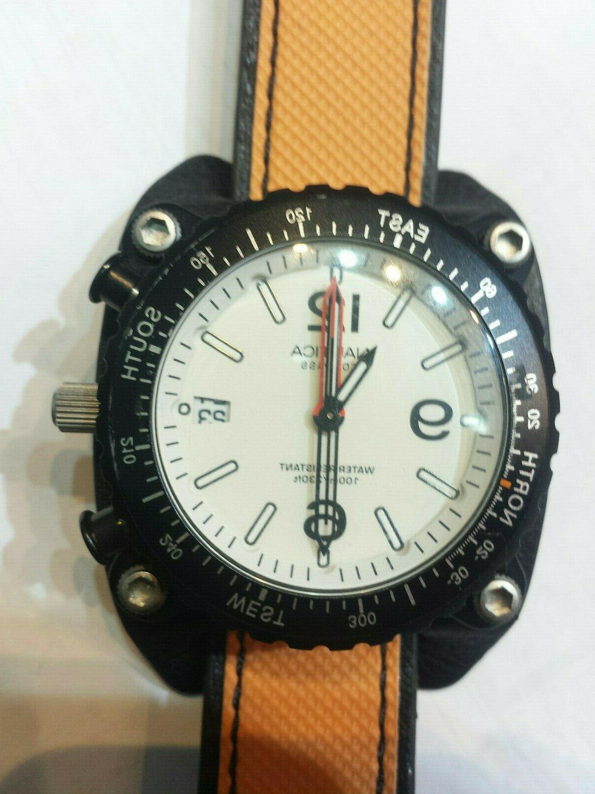 bussola radiocontrollata mov timex acciaio mt 100