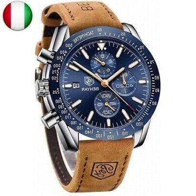 orologio cronografo da uomo movimento al quarzo