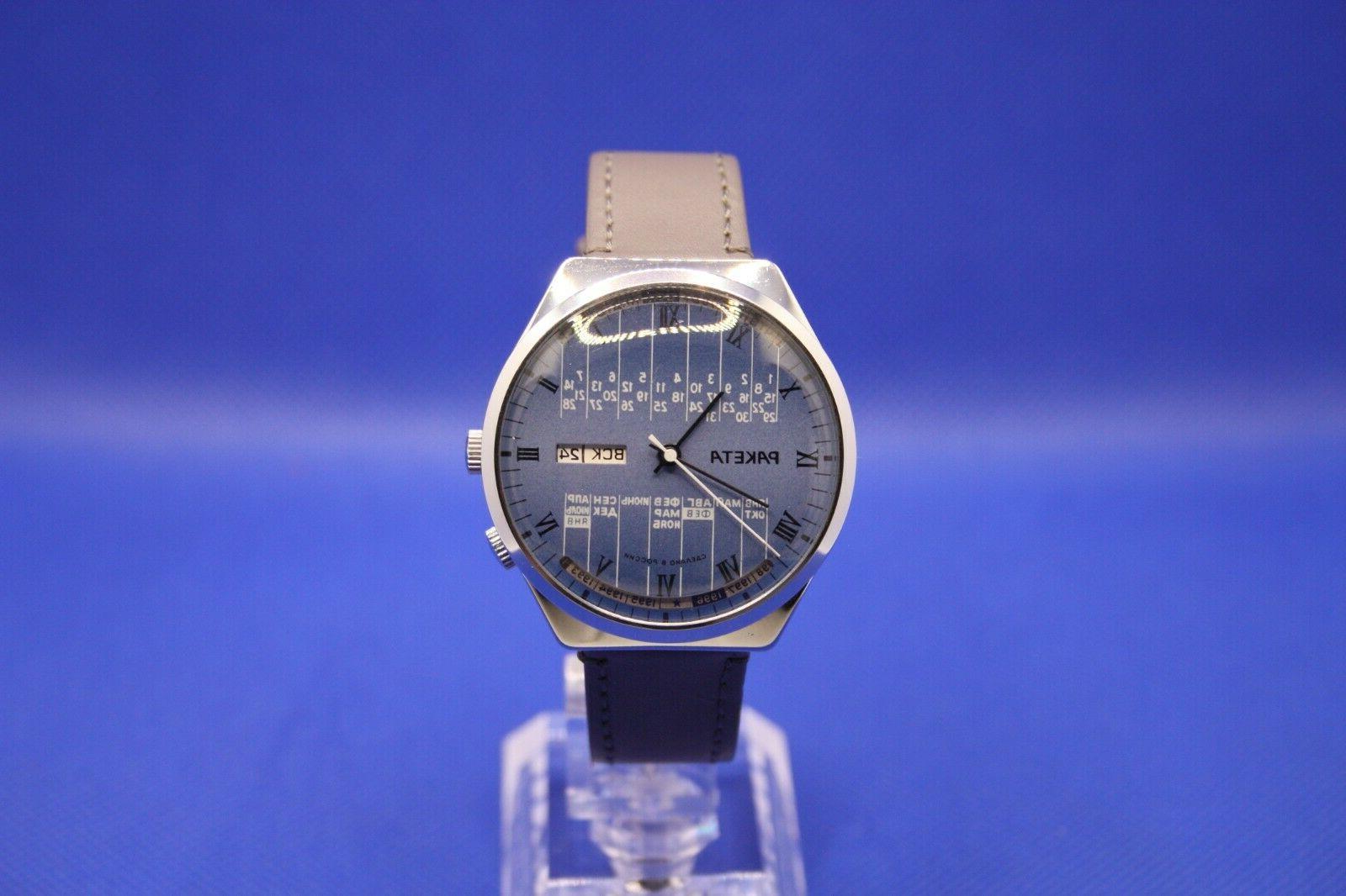 calendar perpetual calendar nos ussr manual wind