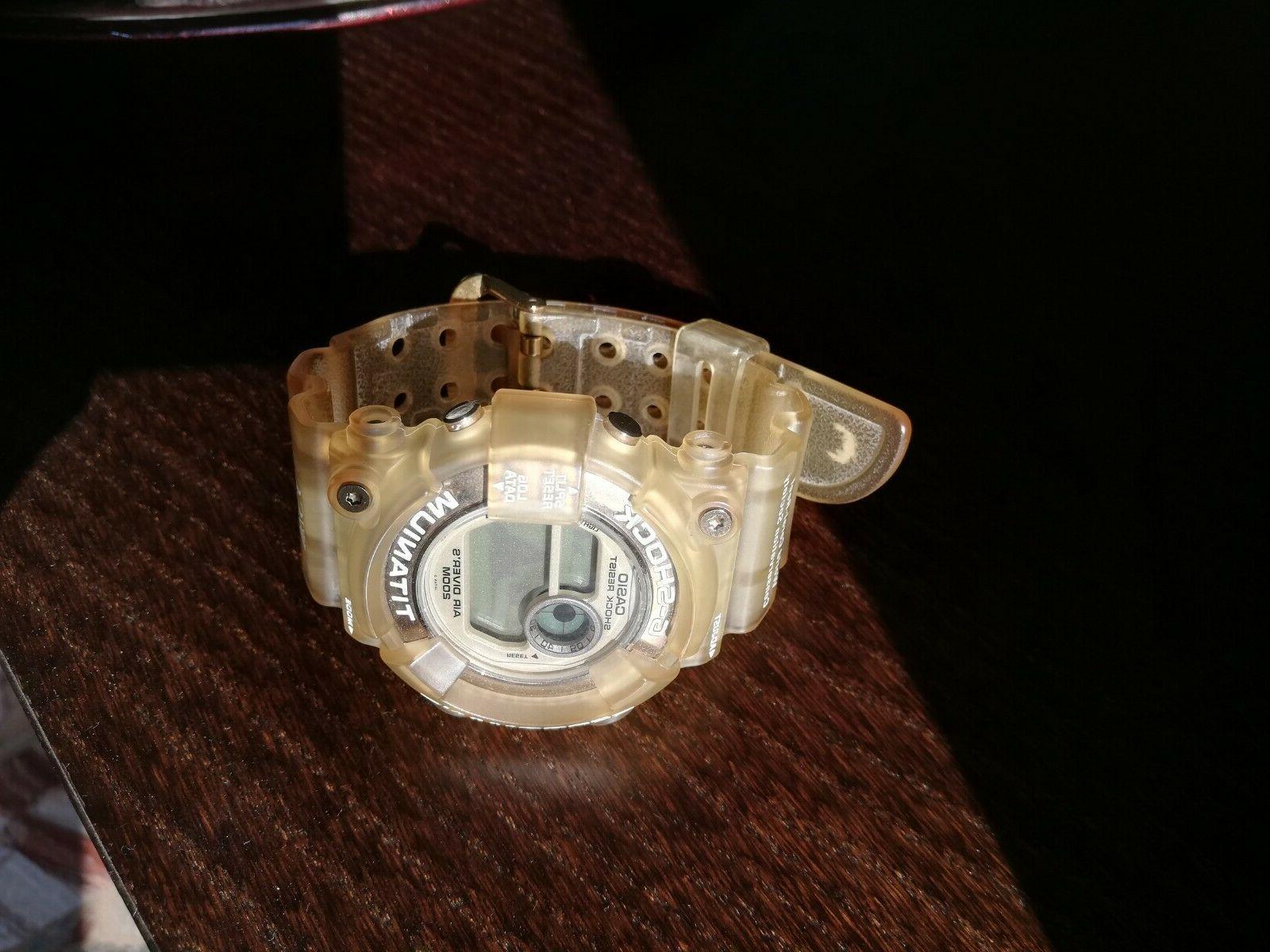 casio g shock frogman titanium